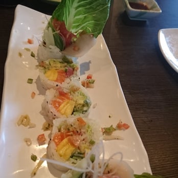 Hiroba Sushi - Butterfly Roll - fresh, pretty and tasty (not a "heavy roll") - Sushi Bars Near Me - Henderson, Nevada Hiroba Sushi - Butterfly Roll - fresh, pretty and tasty (not a "heavy roll") - Sushi Bars Near Me - Henderson, Nevada