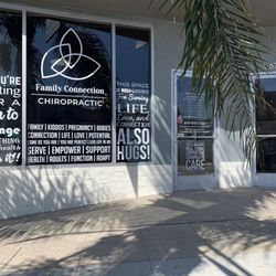 Katie Schlein, DC - Family Connection Chiropractic - Front door/window