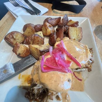 Portage Bay Cafe - 65th - Yucatán Benedict - Breakfast & Brunch Near Me - Seattle, Washington Portage Bay Cafe - 65th - Yucatán Benedict - Breakfast & Brunch Near Me - Seattle, Washington
