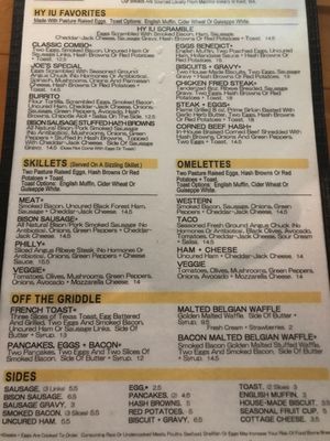 Menu photo 5 JP's Hy Iu Hee Hee Gig Harbor, WA
