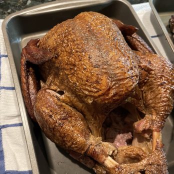 Coop's West Texas BBQ - A smoked 12lb Butterball turkey - Barbeque Near Me - Lemon Grove, California