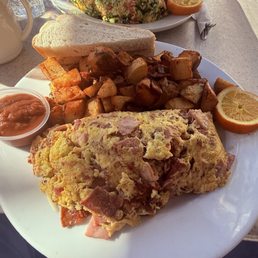 Ham And Ham Omelette Ham And Ham Omelette