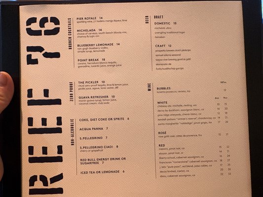 Menu photo 3 Reef 76 Kitchen & Bar Fort Lauderdale, FL Menu photo 3 Reef 76 Kitchen & Bar Fort Lauderdale, FL