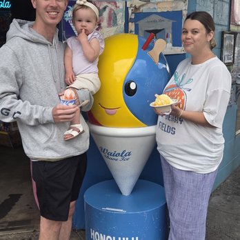 Waiola Shave Ice - Passion Orange Guava! - Ice Cream & Frozen Yogurt Near Me - Honolulu, Hawaii