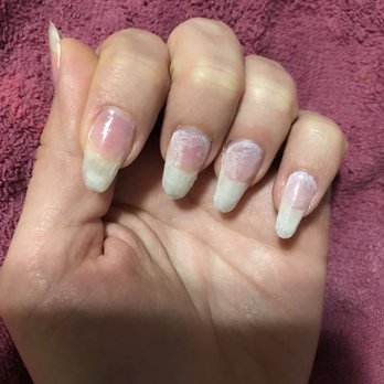 Mainely Nails - Destroyed nail beds using nail grinder for gel removal - Nail Salons Near Me - Damariscotta, Maine Mainely Nails - Destroyed nail beds using nail grinder for gel removal - Nail Salons Near Me - Damariscotta, Maine