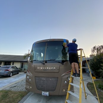 Alpha Auto Glass - Windshield is on and getting cleaned up! - Auto Glass Services Near Me Alpha Auto Glass - Windshield is on and getting cleaned up! - Auto Glass Services Near Me
