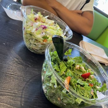 Chop Stop - L: salmon chop. R: Build Your Own Chop - Salad Near Me - Las Vegas, Nevada Chop Stop - L: salmon chop. R: Build Your Own Chop - Salad Near Me - Las Vegas, Nevada