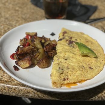 Prezzo Italian Restaurant & Bar - Boca Raton - Classic omelette with potato hash - Italian Near Me - Boca Raton, Florida
