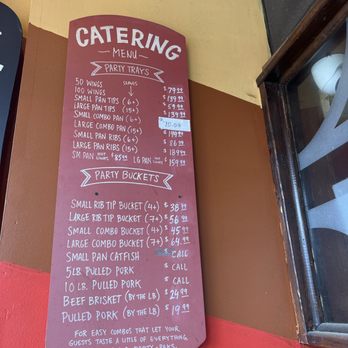 Honey 1 BBQ - Catering menu - Barbeque Near Me - Chicago, Illinois