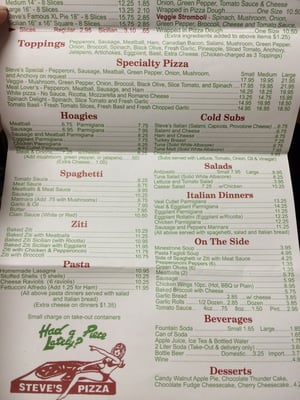 Menu photo 7 Steve's Pizza Miami, FL Menu photo 7 Steve's Pizza Miami, FL