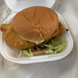 Flash In The Pan - Chicken filet sandwich