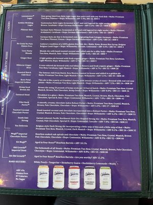 Menu photo 5 Caldera Brewery & Restaurant Ashland, OR Menu photo 5 Caldera Brewery & Restaurant Ashland, OR