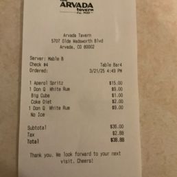 Strangest bill I ever received