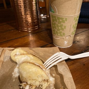 The Copper Q - Cinnamon Twist and earl grey lavender with lavender whip cream - Bakeries Near Me - Big Bear Lake, California
