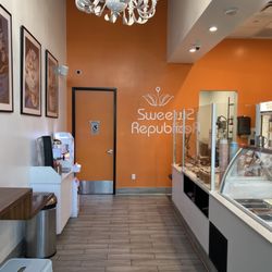 Sweet Republic - Inside the ice cream shop.