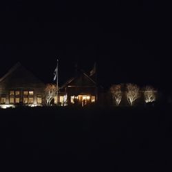 Purgatory Golf Club - Outside clubhouse at night