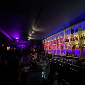Back 2 Earth - view from the end of the bar - Bars Near Me - Portland, Oregon