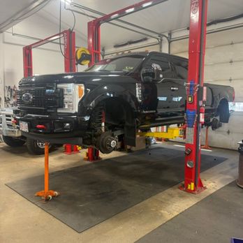 Lewis Off Road - On the lift - Auto Customization Near Me - Derry, New Hampshire