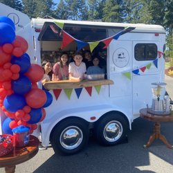 The Perfect Pour - A slushy party for the kids! We make alcoholic slushies too ladies Contact us for more.