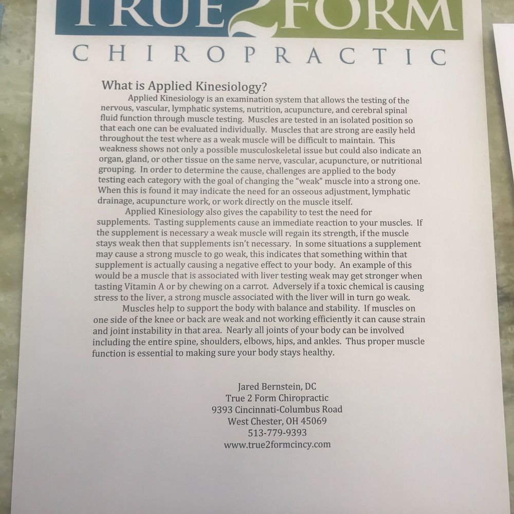 True2Form Chiropractic - Chiropractors Near Me - West Chester Township, Ohio True2Form Chiropractic - Chiropractors Near Me - West Chester Township, Ohio