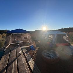 Camp Avalon - View of our camp setup at Camp Avalon.
