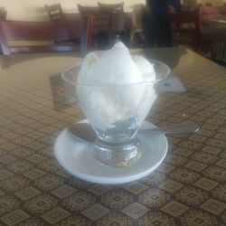 Indra's Thai Restaurant - Simple coconut ice cream for dessert