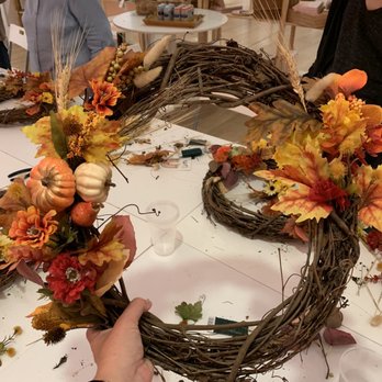 Creative Kind - Fall wreath workshop - Cards & Stationery Near Me