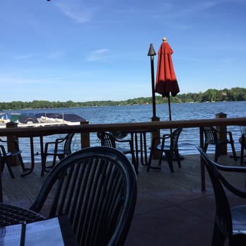 Rose's - View from the patio. - Mediterranean Near Me - Grand Rapids, Michigan