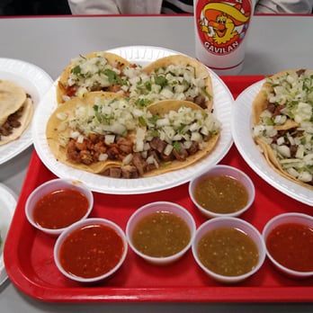 Tacos Gavilan - went a little bit crazy... lol - Mexican Near Me - Downey, California