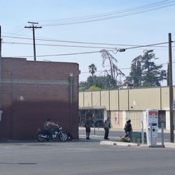 Chevron - drug deal, not pictured are the several tweakers hanging out waiting for him who moved on after getting their dope
