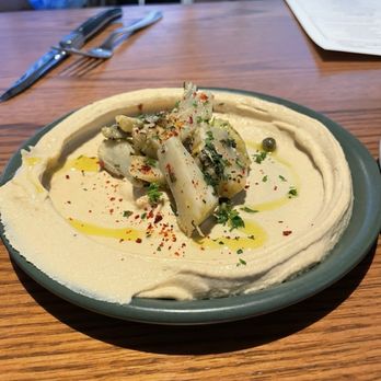 Pinyon - Artichoke hummus - Mediterranean Near Me - Scottsdale, Arizona Pinyon - Artichoke hummus - Mediterranean Near Me - Scottsdale, Arizona