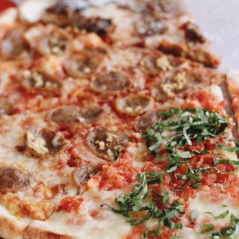 Home Slice Pizza - Margherita slice, special eggplant slice | (ig: @alisa.eats.food) - Pizza Near Me - Austin, Texas Home Slice Pizza - Margherita slice, special eggplant slice | (ig: @alisa.eats.food) - Pizza Near Me - Austin, Texas