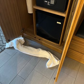 Sheraton Phoenix Downtown - Does show but there was water all over the floor from the fridge. - Hotels Near Me - Phoenix, Arizona