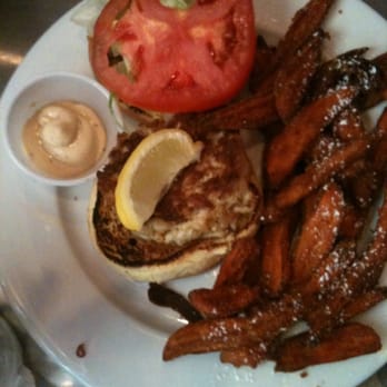 J D Shuckers - Crab cake sandwich - Seafood Near Me - Lewes, Delaware J D Shuckers - Crab cake sandwich - Seafood Near Me - Lewes, Delaware