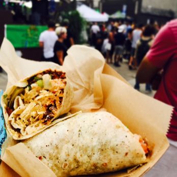 Pig and Whiskey - Chorizo burrito. Shredderz. Love them. - Festivals Near Me - Ferndale, Michigan