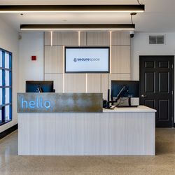SecureSpace Self Storage Milpitas - A welcoming lobby and workspace with free WiFi.