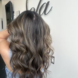 eNVy Hair Studio - Ashy Bronde Balayage! Fall Hair shade! (;