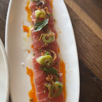 Del Mar Naples - Yellow tail sashimi - Seafood Near Me - Naples, Florida Del Mar Naples - Yellow tail sashimi - Seafood Near Me - Naples, Florida