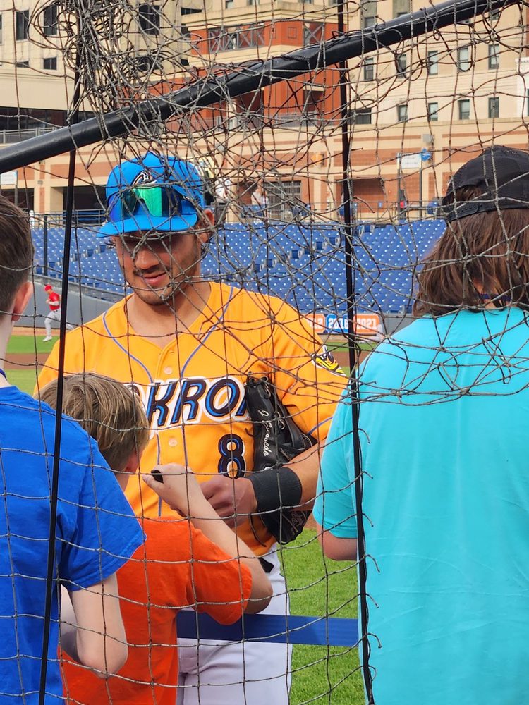 Social spots from Akron Rubber Ducks