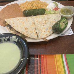 El Jacal Mexican Grill - Veggie Quesadilla