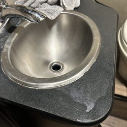 Cruise America - Water leaking in the bathroom too. Sometimes flowing down the main walkway in the RV