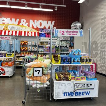 Five Below - Inside - Discount Store Near Me - Santa Maria, California Five Below - Inside - Discount Store Near Me - Santa Maria, California