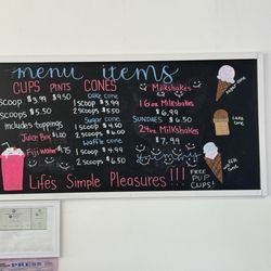 Sugar Rae’s Ice cream - Ice cream in a cup, cone, milkshake or a sundae