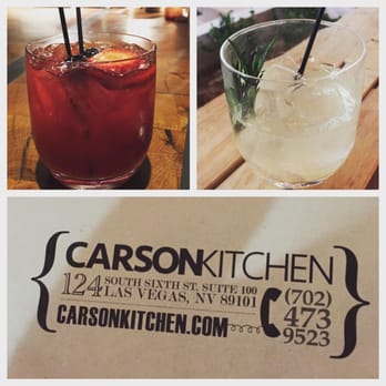Carson Kitchen - Amazing drinks! - New American Near Me - Las Vegas, Nevada