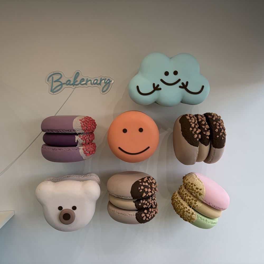 Bakenary - Macaron wall! - Bakeries Near Me - Edmonton, Alberta