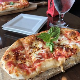 Margarita pizza.  I'm dreaming of this now.
