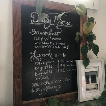 The Harbinger Cafe & Bakery - Daily Menu - Coffee & Tea Near Me - Charleston, South Carolina