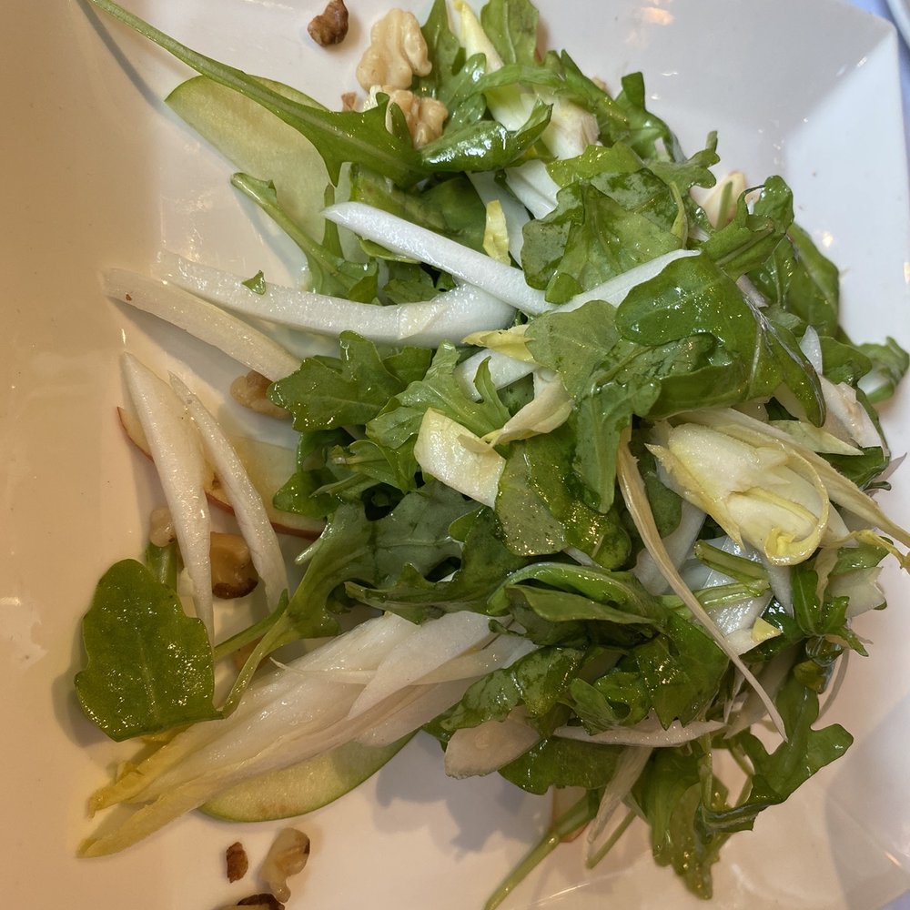 Bistro 12 - Delicious arugula/endive/walnut salad - Portuguese Near Me - Tarrytown, New York