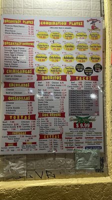 Menu photo 3 Rolberto's Phoenix, AZ