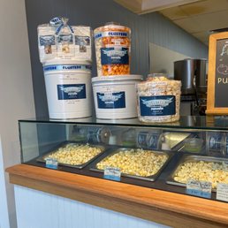 display of popcorn display of popcorn